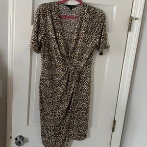 Banana Republic Faux Wrap Dress, Sz M NWOT